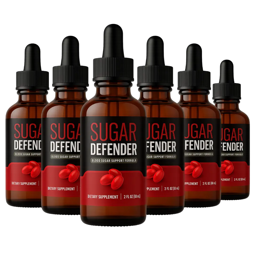 Sugar Defender 6 bottles package
