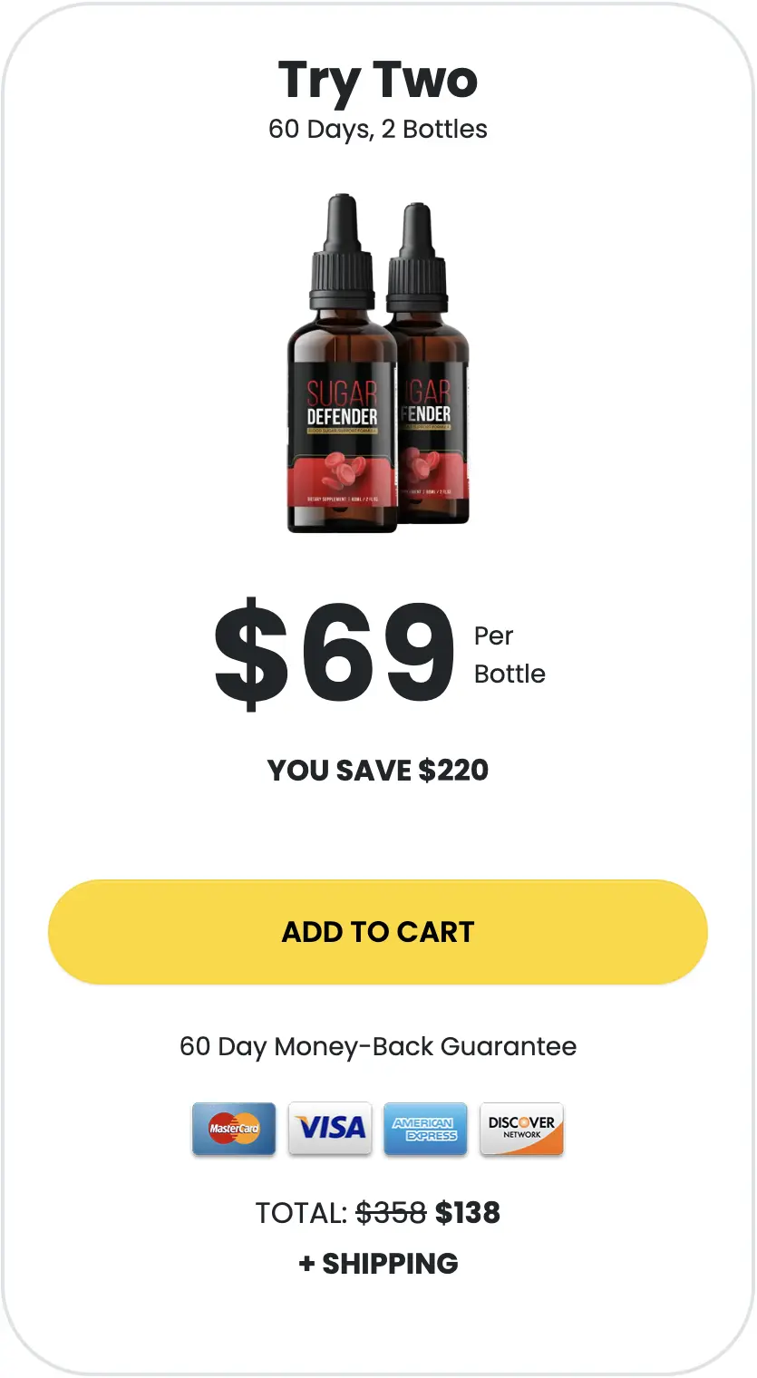 Sugar Defender Buy One Bottle